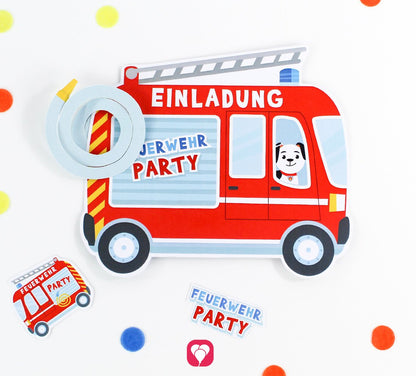 Feuerwehr Party Geburtstag Set