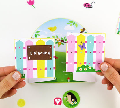 Gardening Kindergeburtstag Einladung